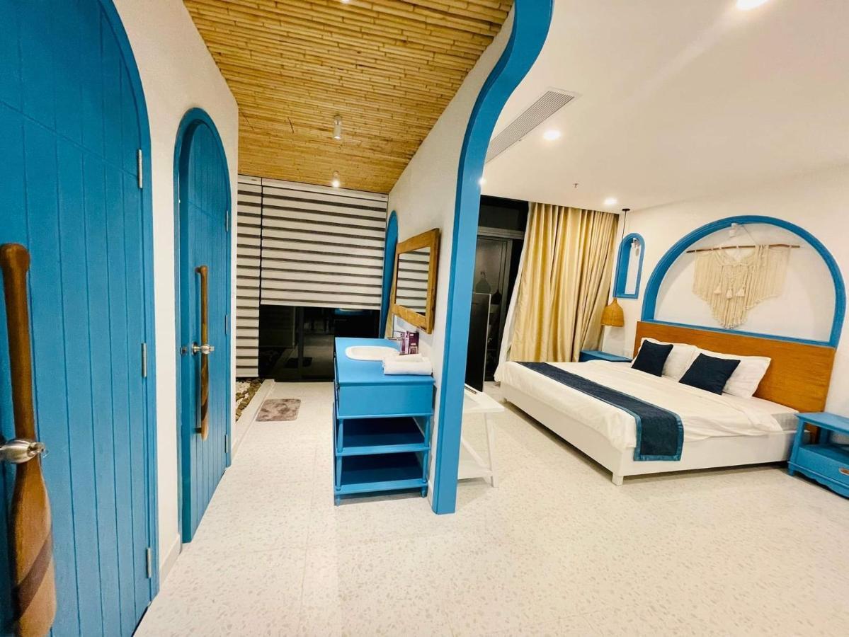 Aria Resort - BlueShaphire Căn hộ nghỉ dưỡng có hồ bơi và bãi tắm riêng Vung Tau Esterno foto