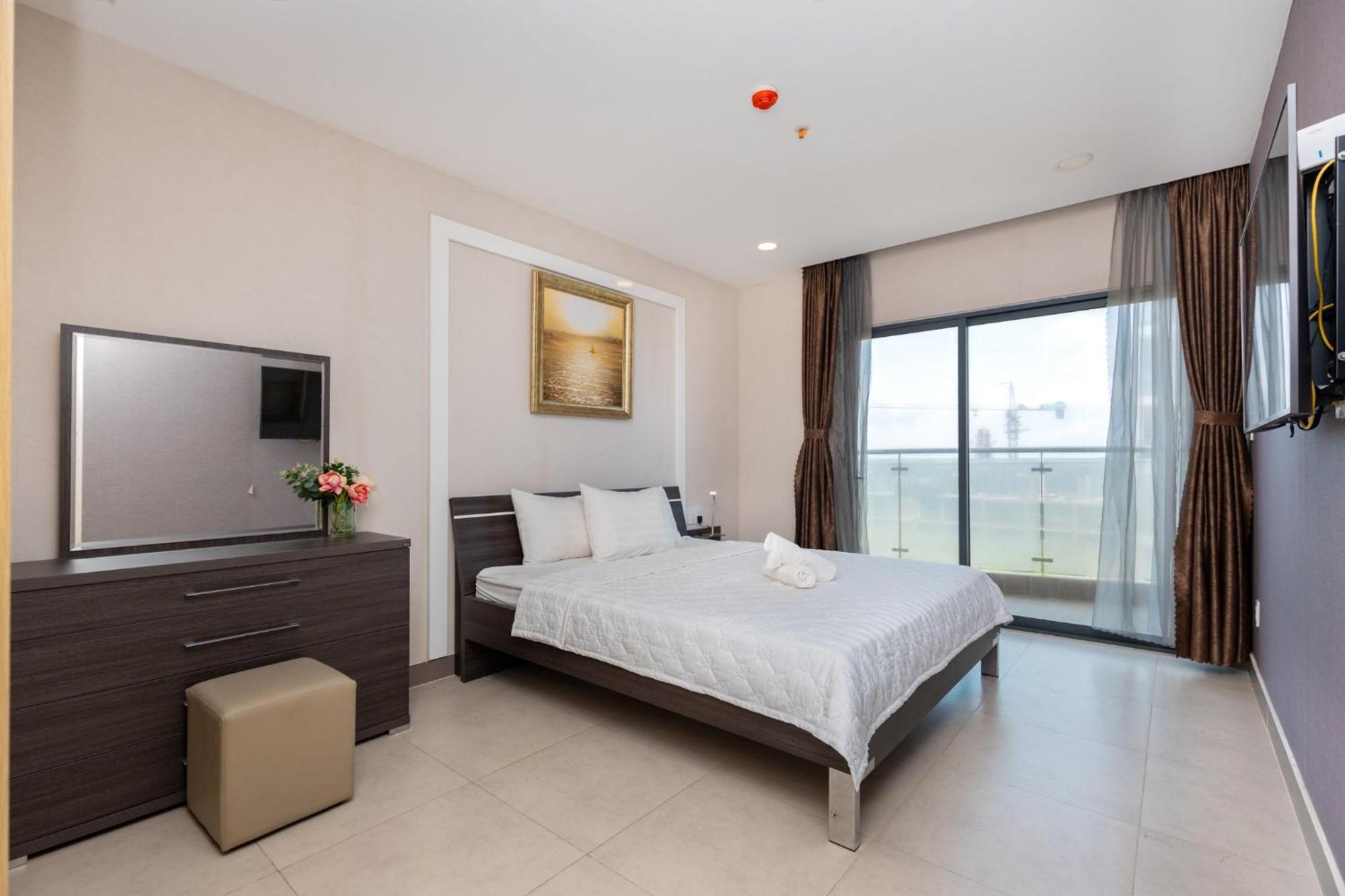 Aria Resort - BlueShaphire Căn hộ nghỉ dưỡng có hồ bơi và bãi tắm riêng Vung Tau Esterno foto