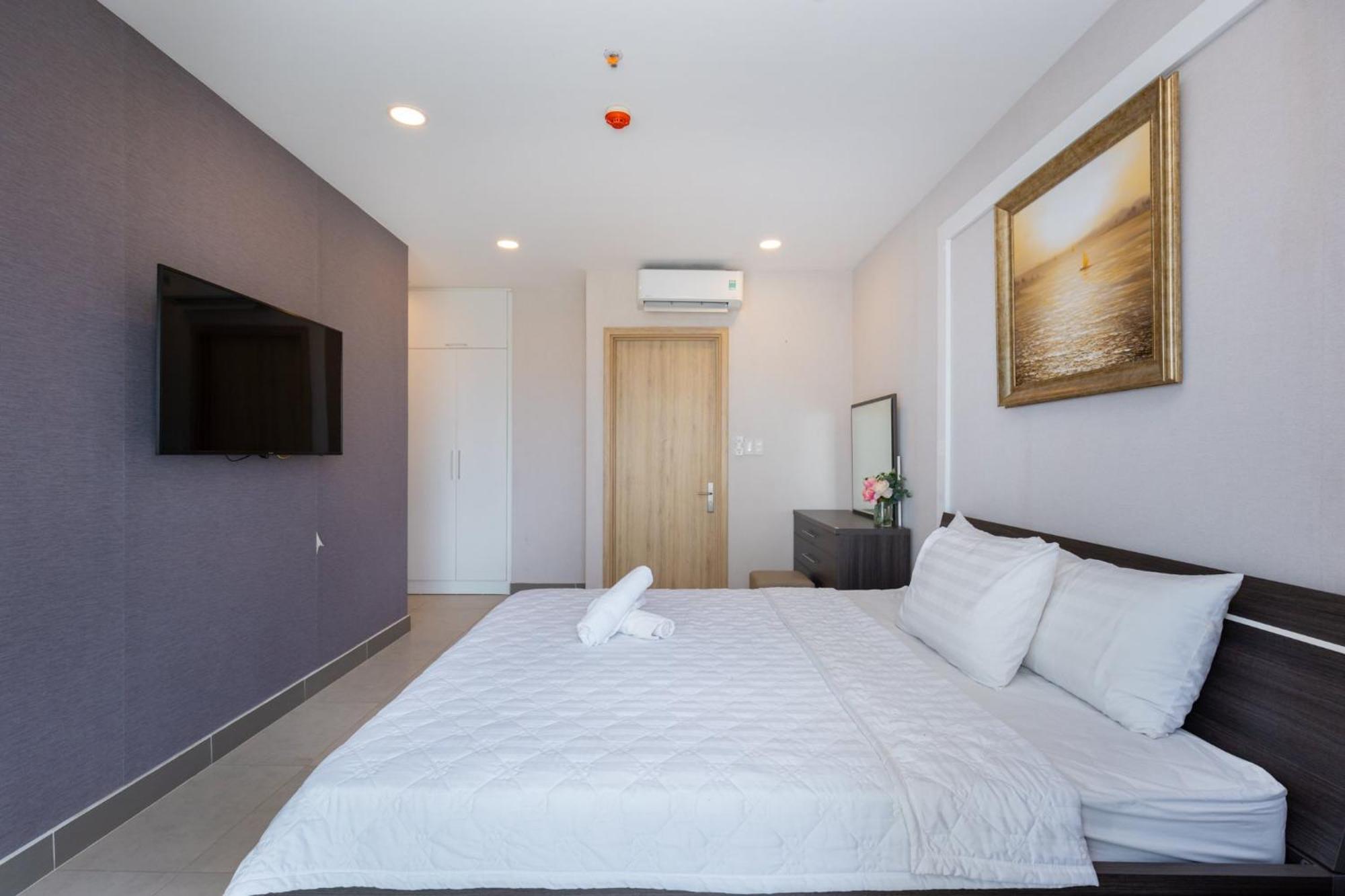 Aria Resort - BlueShaphire Căn hộ nghỉ dưỡng có hồ bơi và bãi tắm riêng Vung Tau Esterno foto
