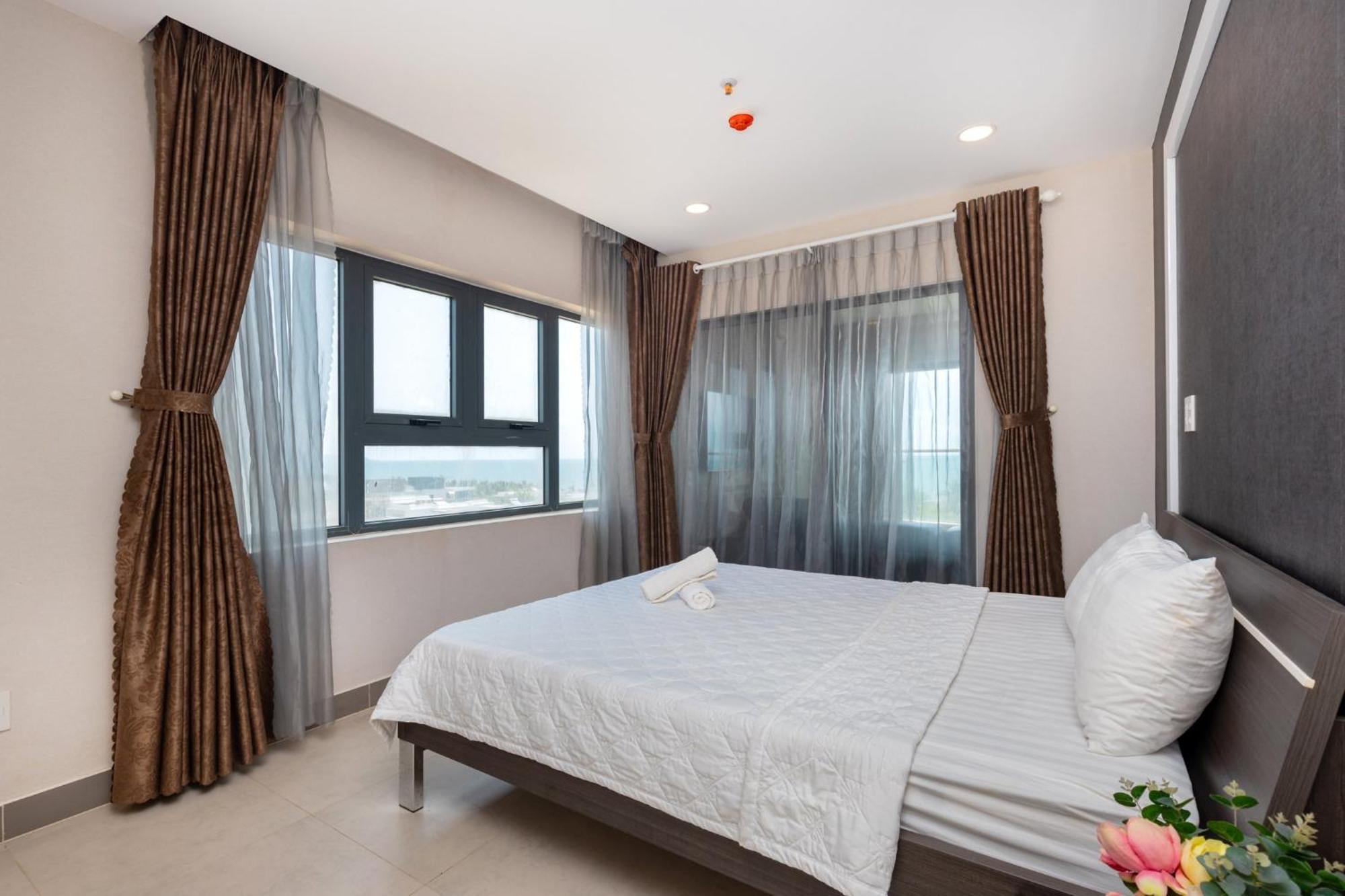 Aria Resort - BlueShaphire Căn hộ nghỉ dưỡng có hồ bơi và bãi tắm riêng Vung Tau Esterno foto