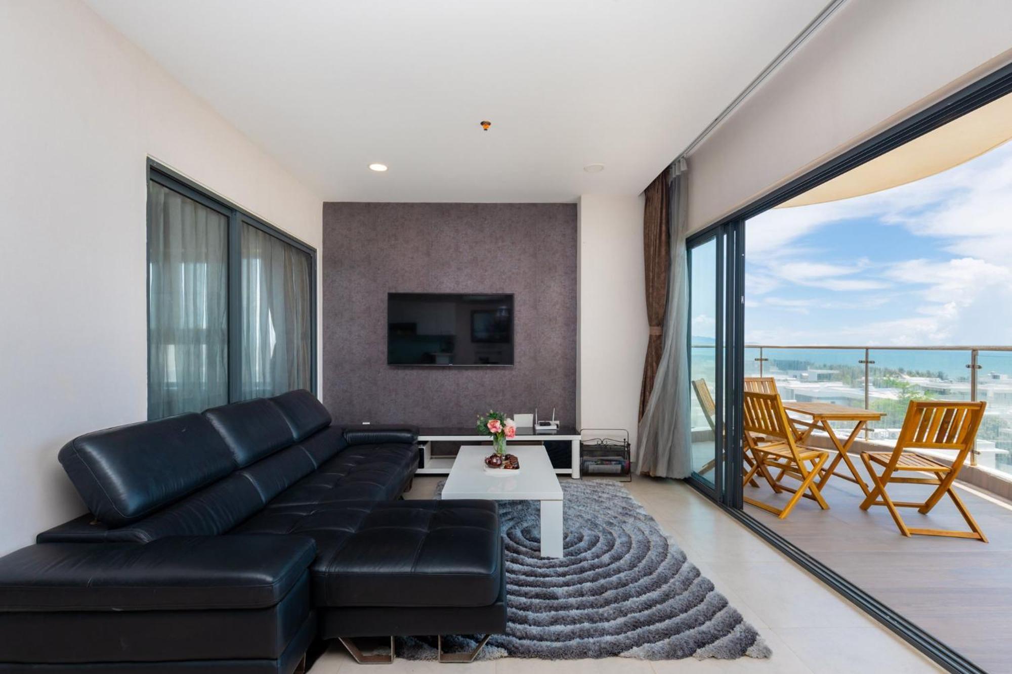 Aria Resort - BlueShaphire Căn hộ nghỉ dưỡng có hồ bơi và bãi tắm riêng Vung Tau Esterno foto