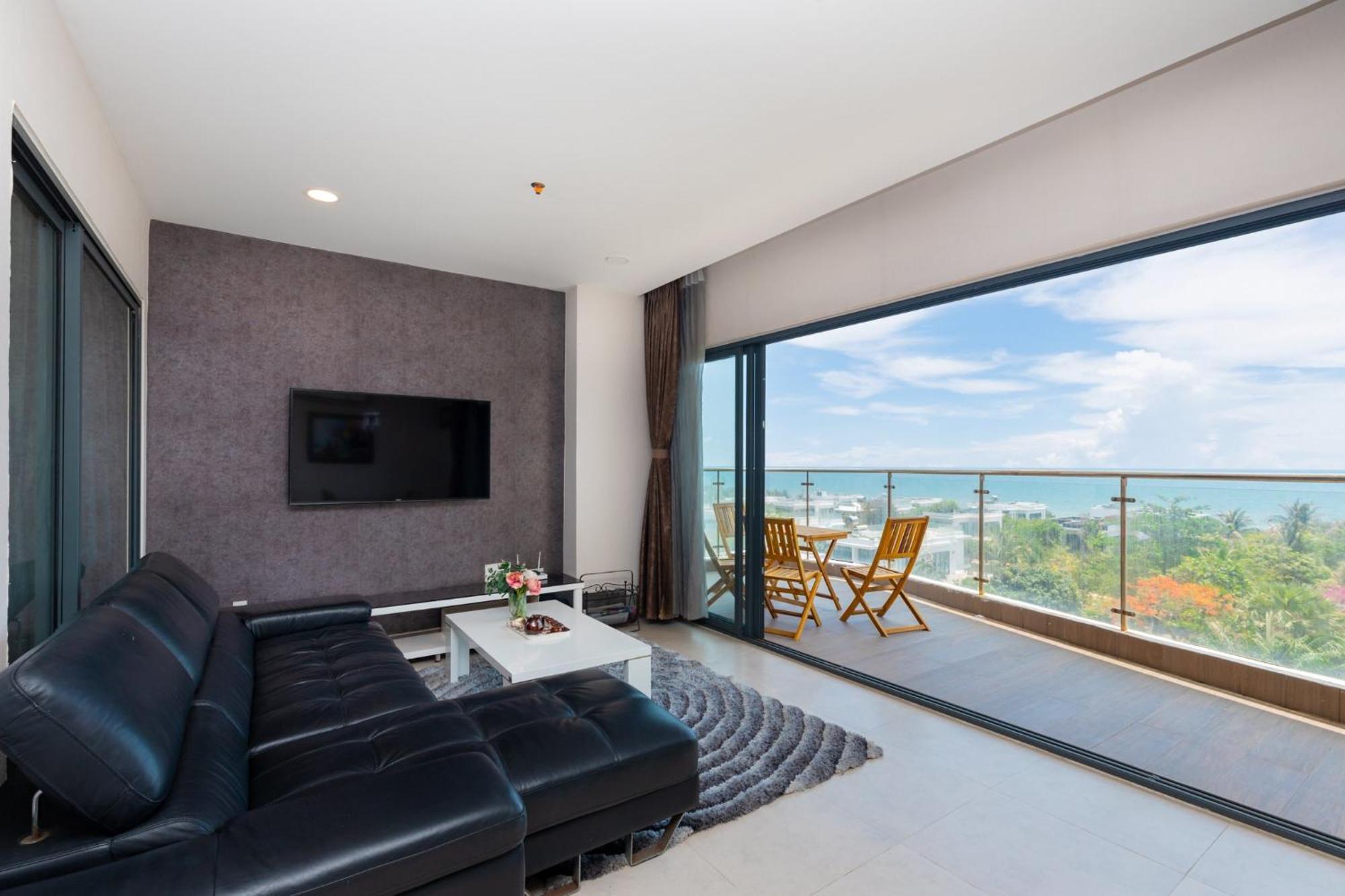 Aria Resort - BlueShaphire Căn hộ nghỉ dưỡng có hồ bơi và bãi tắm riêng Vung Tau Esterno foto