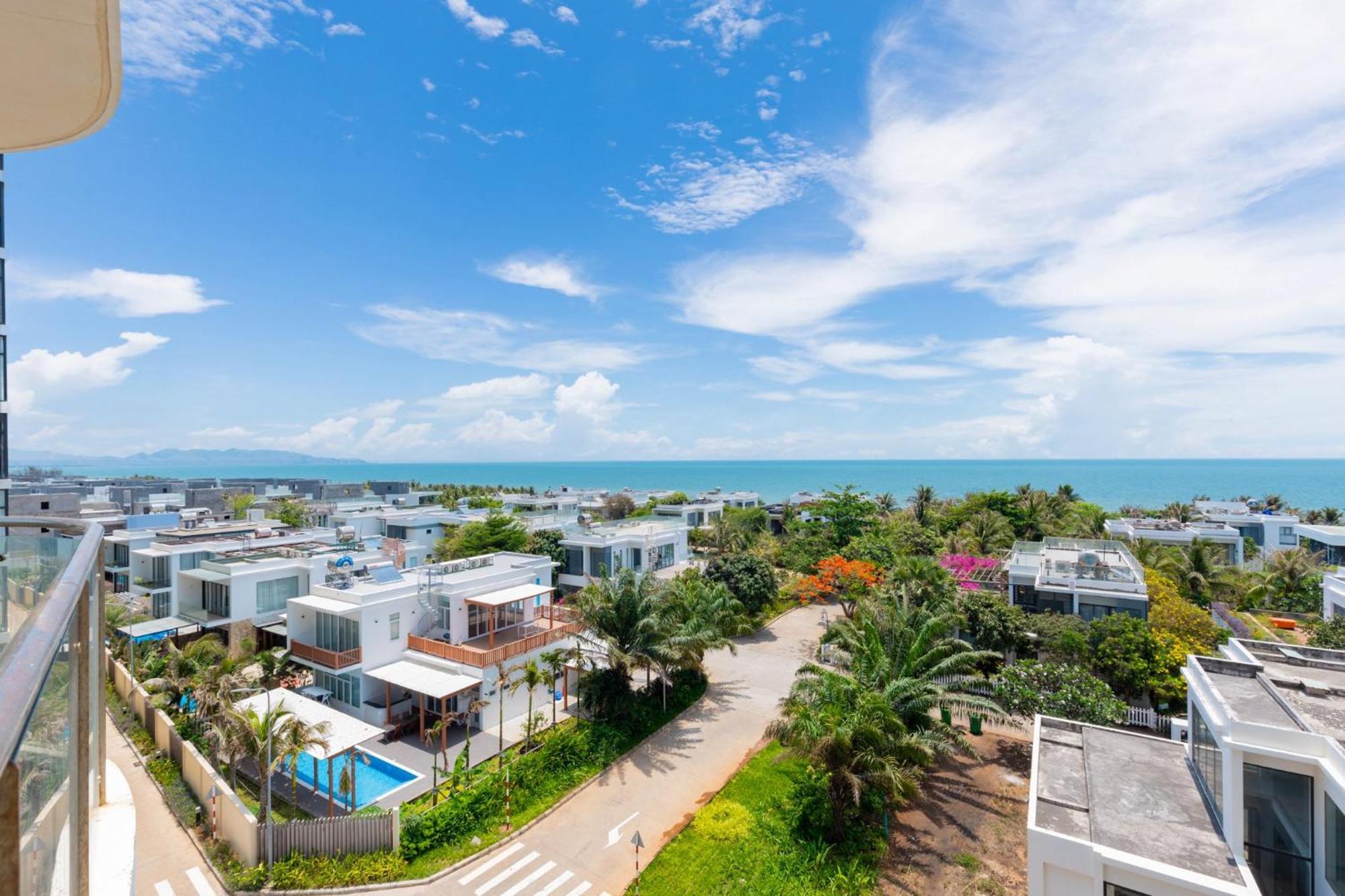 Aria Resort - BlueShaphire Căn hộ nghỉ dưỡng có hồ bơi và bãi tắm riêng Vung Tau Esterno foto