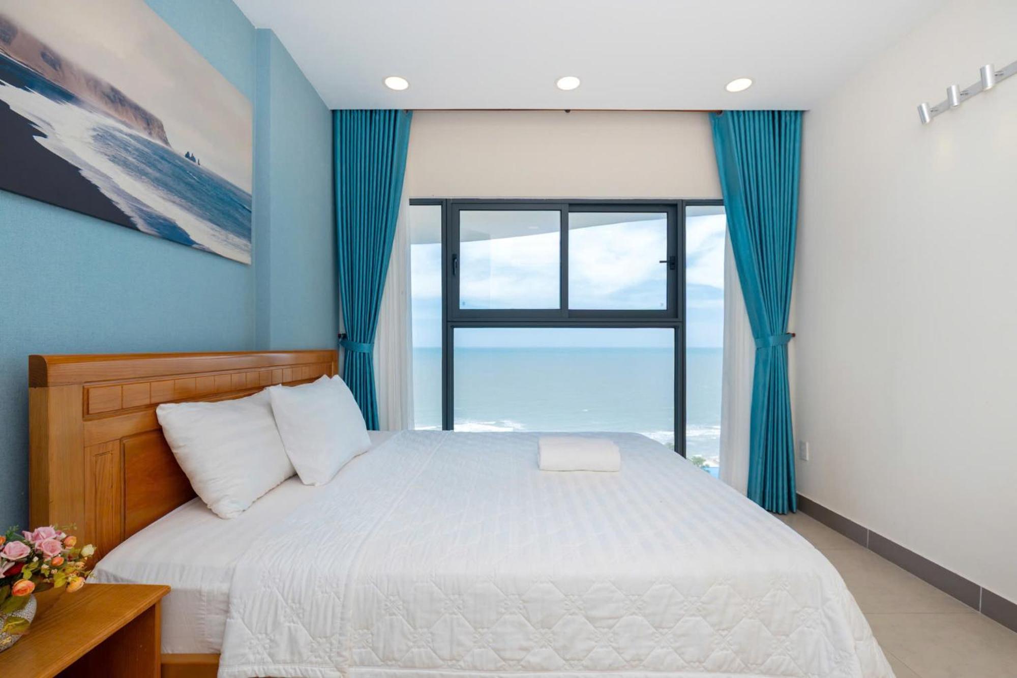 Aria Resort - BlueShaphire Căn hộ nghỉ dưỡng có hồ bơi và bãi tắm riêng Vung Tau Esterno foto