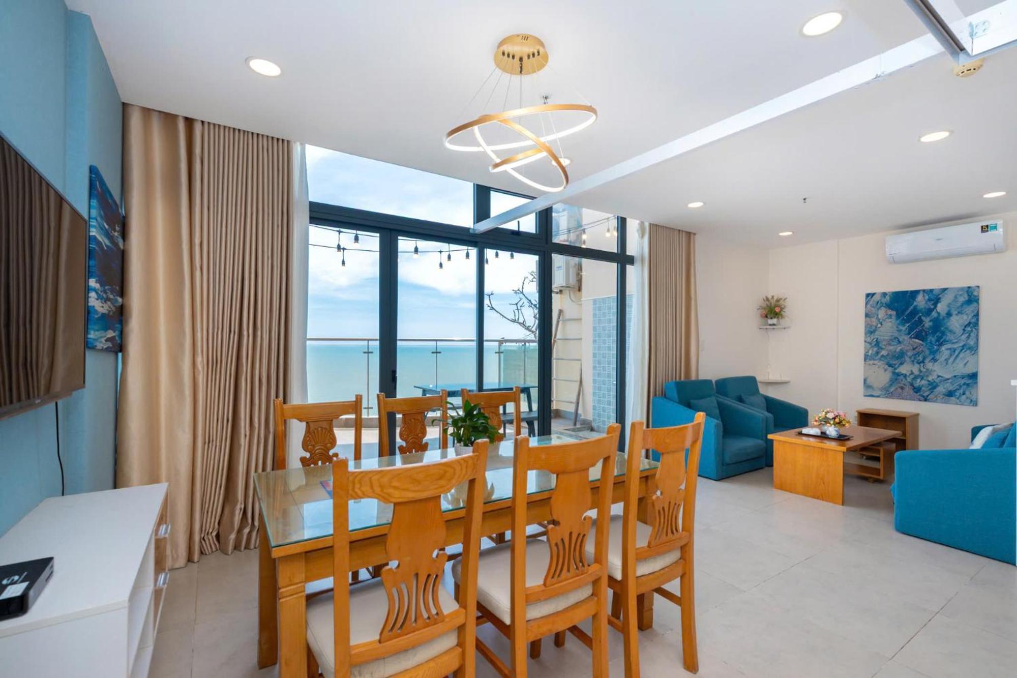 Aria Resort - BlueShaphire Căn hộ nghỉ dưỡng có hồ bơi và bãi tắm riêng Vung Tau Esterno foto