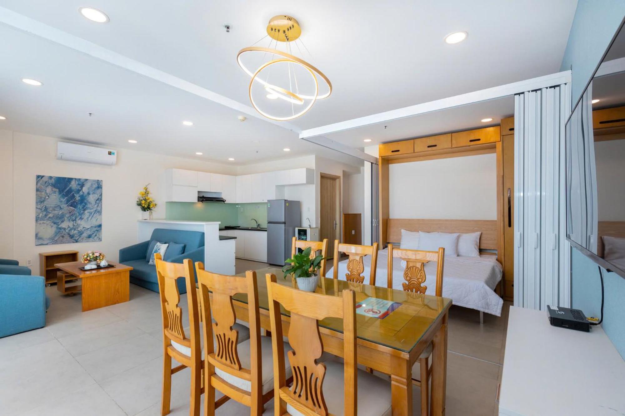Aria Resort - BlueShaphire Căn hộ nghỉ dưỡng có hồ bơi và bãi tắm riêng Vung Tau Esterno foto